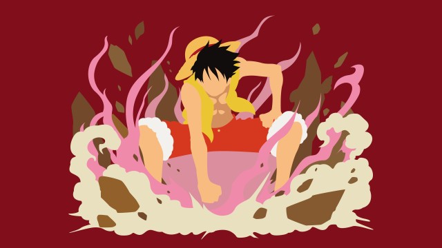 Monkey D. Luffy Minimal art