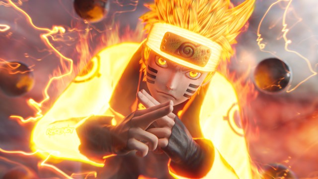 Naruto Uzumaki 3D Render