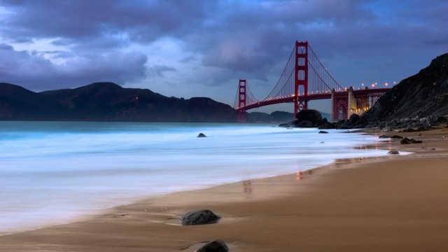 Golden Gate Bridge Evening