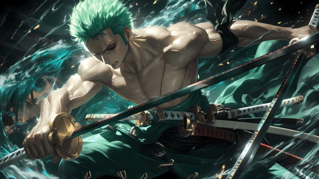 Roronoa Zoro Muscular