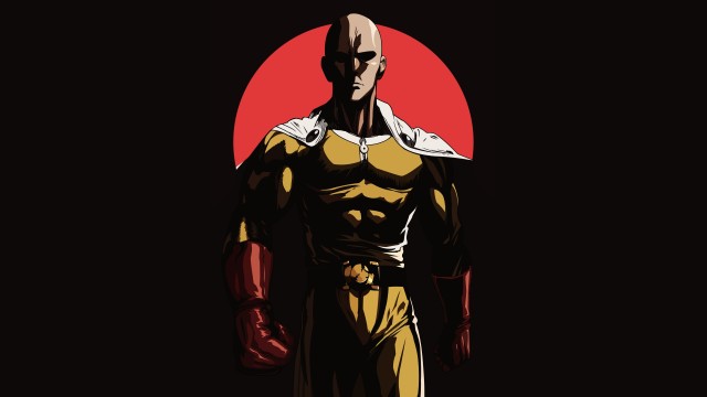 Saitama Dark background