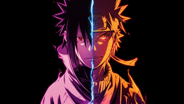 Sasuke vs Naruto Uzumaki AMOLED
