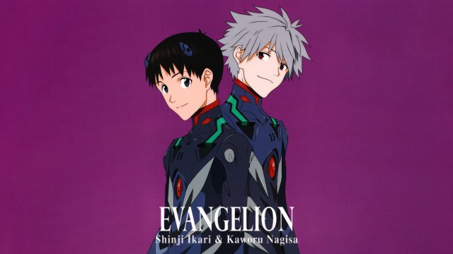 Shinji Ikari Kaworu Nagisa
