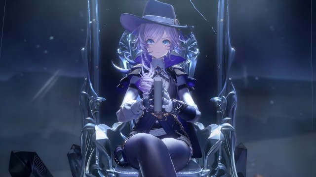 Silver Palace Anime girl