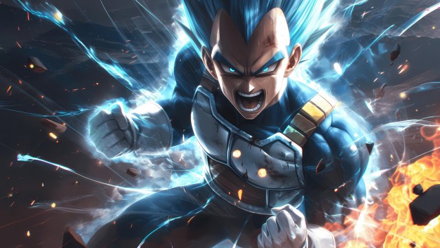 Vegeta Angry