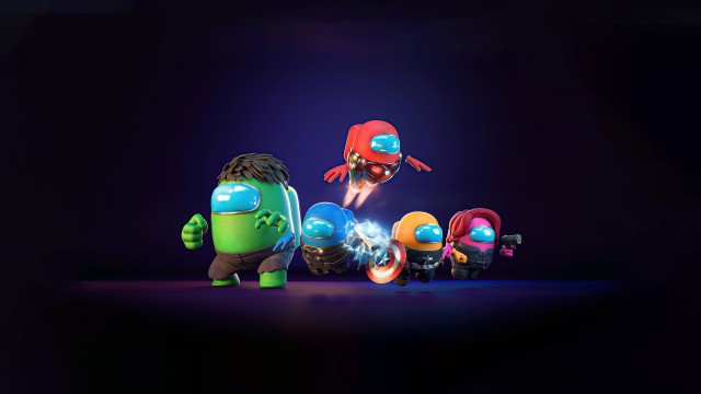 Among Us Superheroes