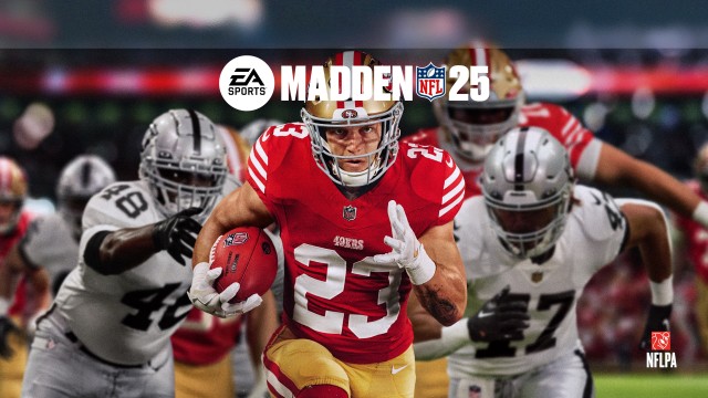 Christian McCaffrey Madden NFL 25