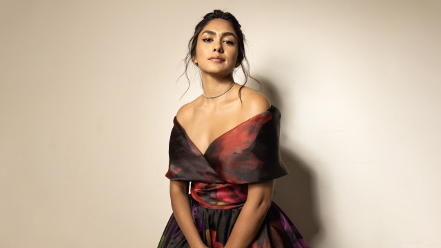 Indian actress Mrunal Thakur