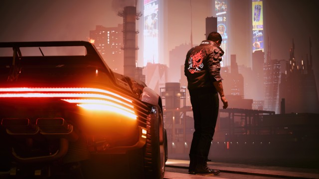 Cyberpunk 2077 Samurai Leather jacket