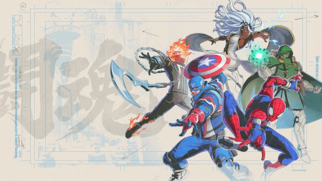 Marvel Tokon Fighting Souls Key Art