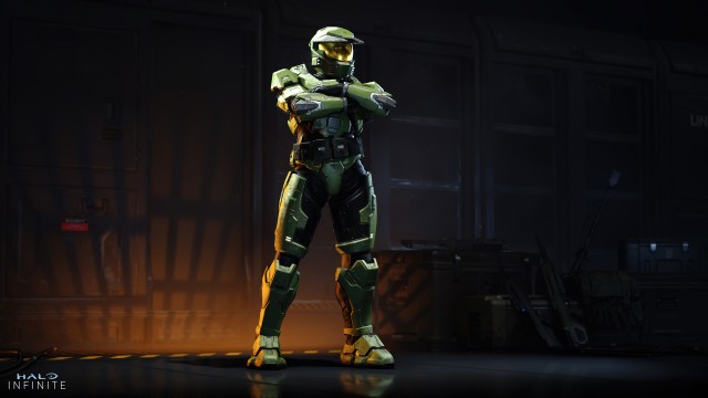 Master Chief’s iconic Mjolnir Mark V armor Halo