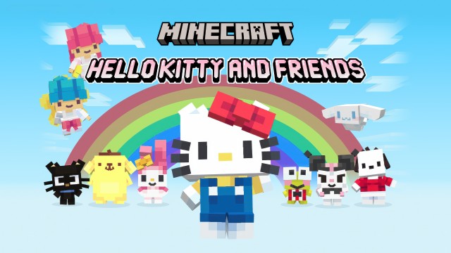 Minecraft Hello Kitty and Friends