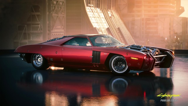 Muscle car Cyberpunk 2077 Phantom Liberty