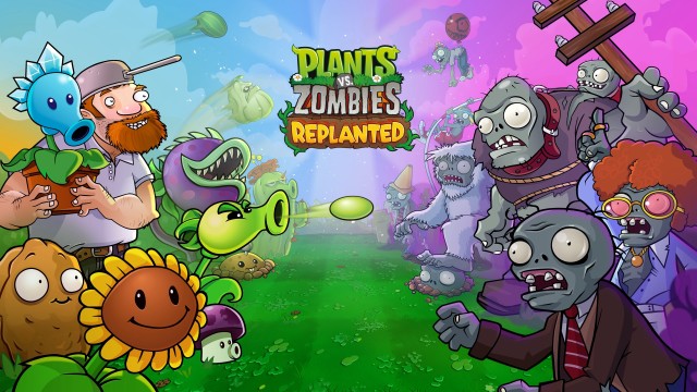 Plants vs. Zombies Replanted Key Art