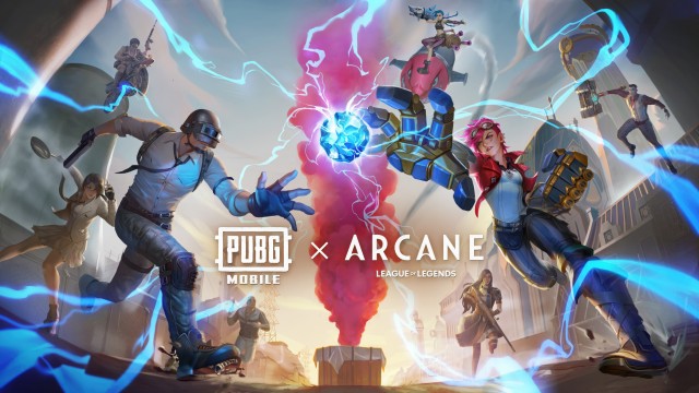 PUBG MOBILE Arcane League of Legends
