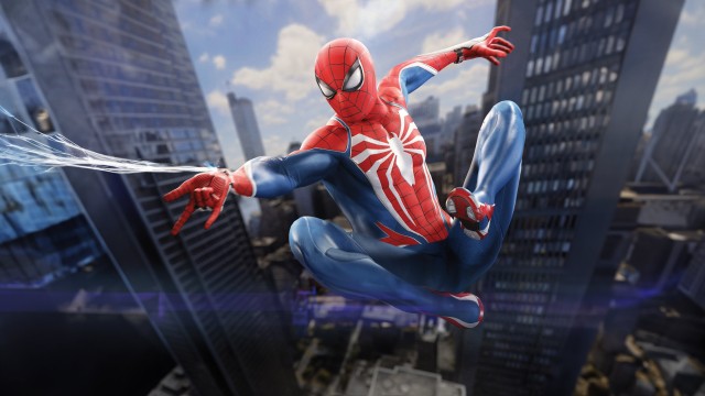 Spider Man in Marvel's Spider-Man 2 2023 Game