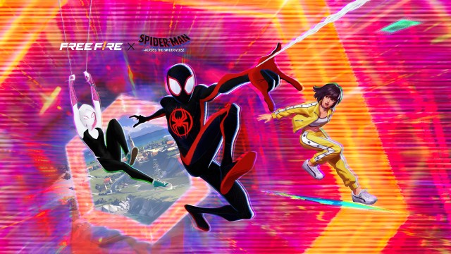 Spider-Man Across the Spider-Verse Free Fire