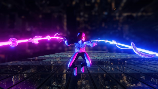 Spider-Man Miles Morales Neon