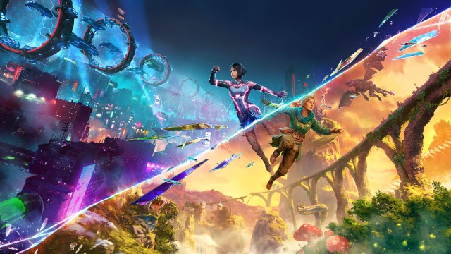 Split Fiction Key Art