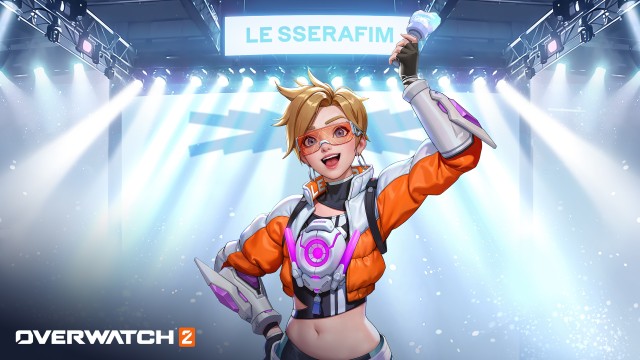 Tracer Le Sserafim Overwatch 2 Skin