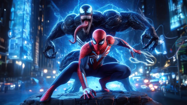 Venom Vs Spider-Man Concept Art
