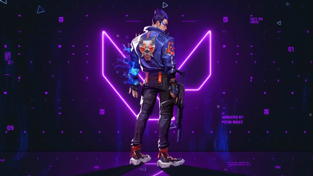 Yoru Neon background