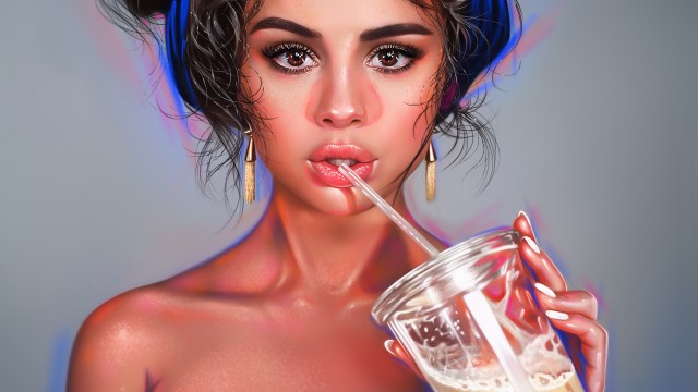 Selena Gomez Digital Art