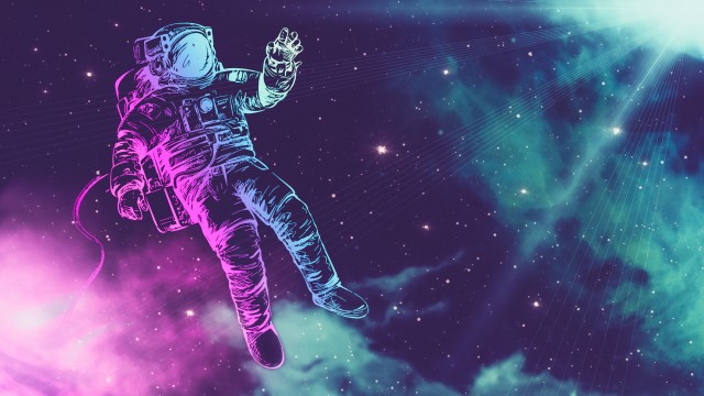 Astronaut Neon