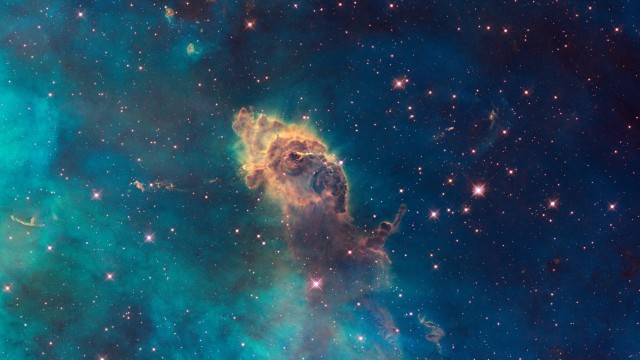 Carina Nebula Stellar jet