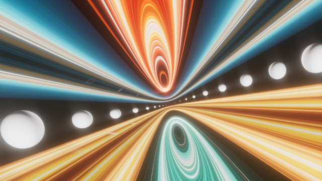 Futuristic Light streaks