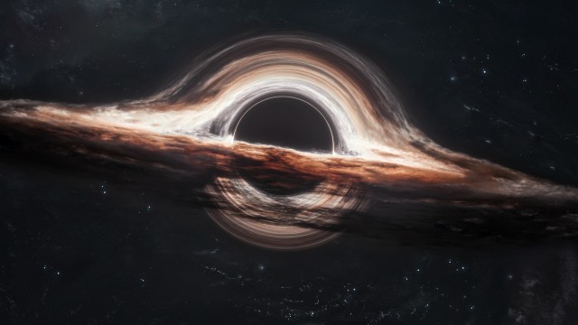 Gargantua black hole Wormhole