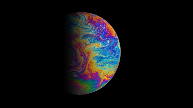 Planet Soap Bubble