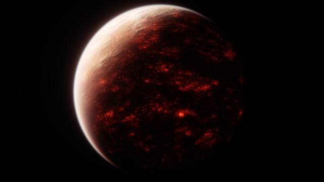 Red planet Burning