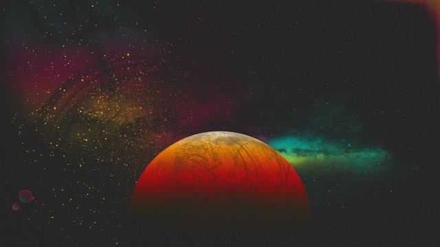 Red planet Digital Art