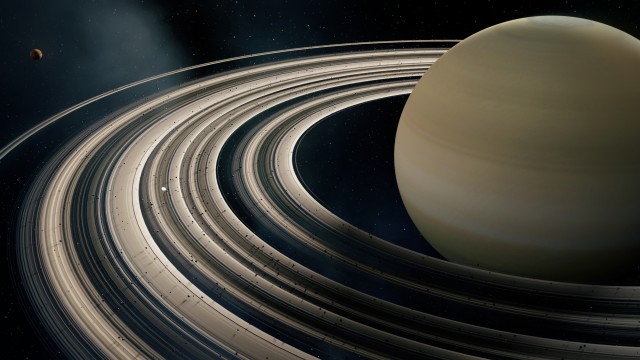 Saturn Outer space