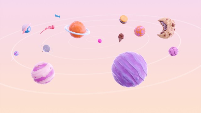 Solar system Illustration
