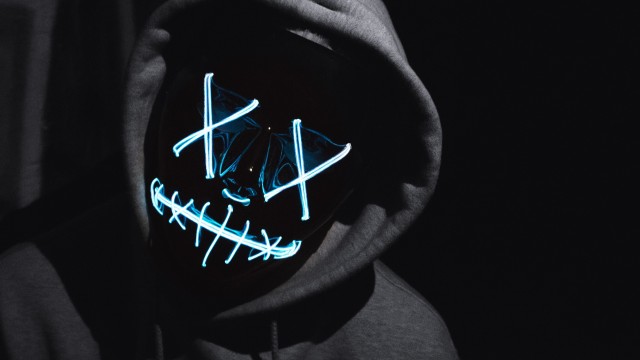 Anonymous LED mask