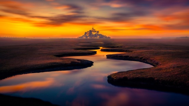 Mont Saint-Michel Landscape