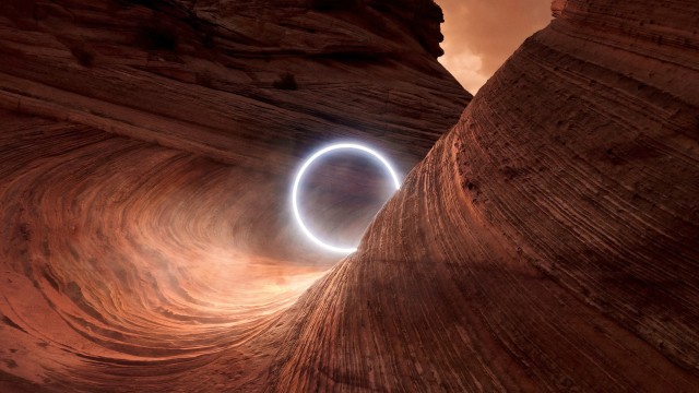 Circle light Canyon