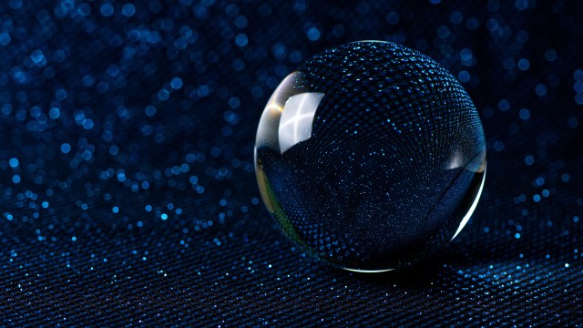 Crystal Ball Dark blue