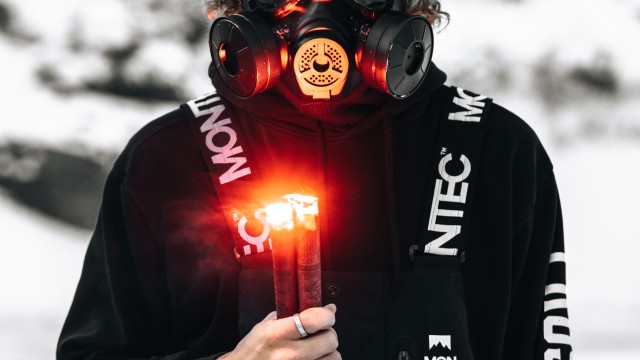 Gas mask Hoodie
