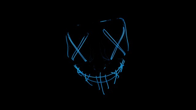 LED mask Glow in dark