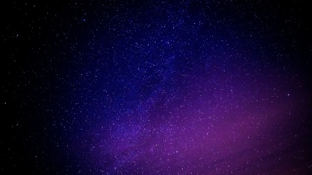 Starry sky Purple sky