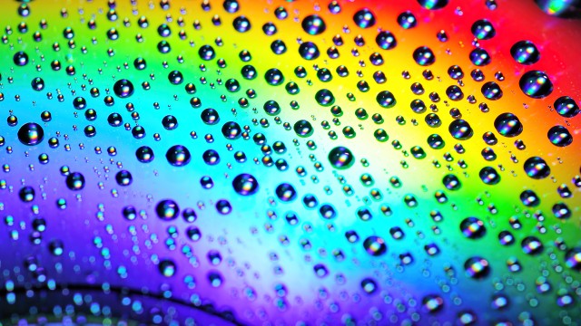 Water droplets Rainbow