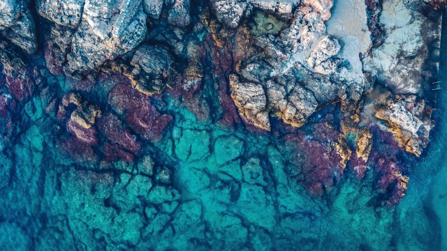 Adriatic Sea Aerial view