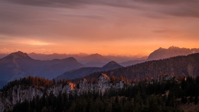 Alpenglow Sunrise
