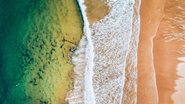 Beach Aerial view