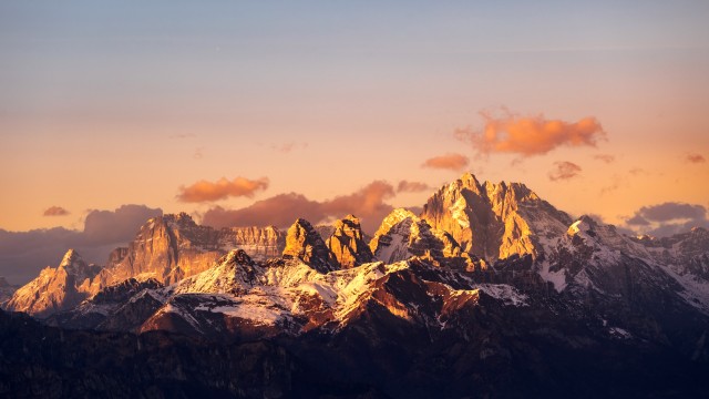 Dolomite mountains Alps