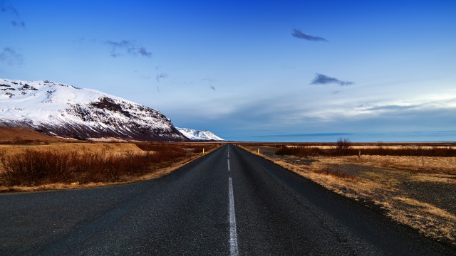 Endless Road Iceland