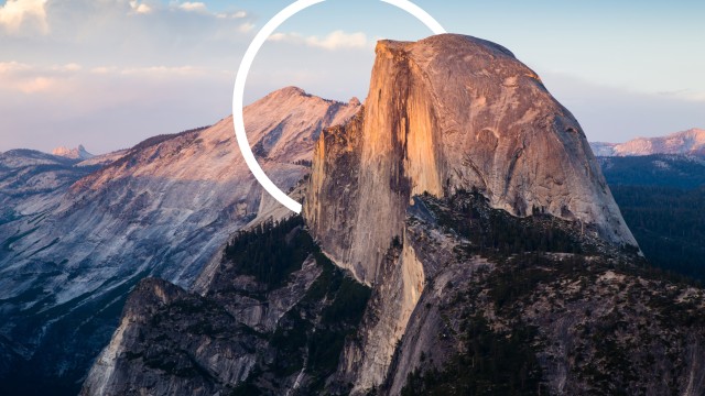 Half Dome Granite dome